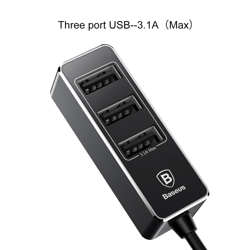 4 Port Car Charger