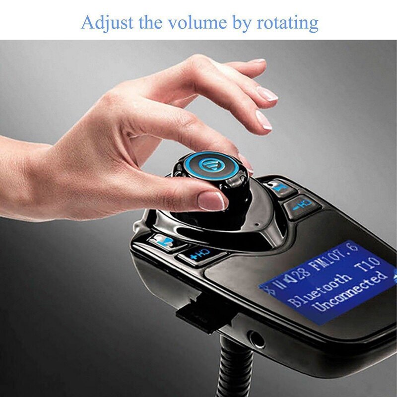 Charger USB Car Cigarette Lighter Adapter Chargers Wireless In-Car Bluetooth FM Transmitter MP3 Radio Adapter Car Kit USB Ch